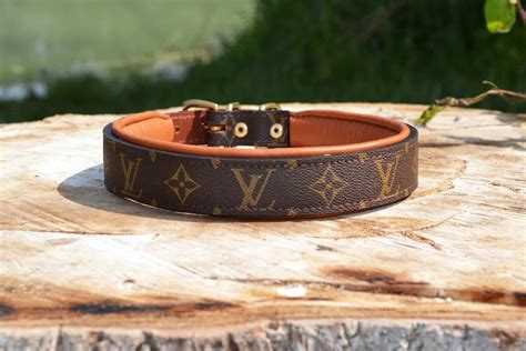 replica lv dog collar|louis vuitton dog collar small.